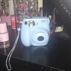 BLUE BRAND NEW POLAROID CAMERA